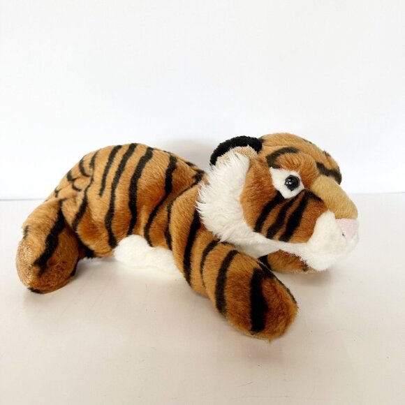 Aurora Flopsies Trent Tiger Plush Stuffed Animal 12" Play Toy - Picture 1 of 8